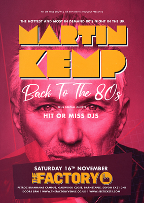 Martin Kemp - Back to the 80s